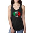 thumbnail image 1 of Wild Bobby, Italian Soccer Its Coming to Rome, Sports, Women Racerback Tank Top, Black, Small, 1 of 4