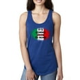 thumbnail image 1 of Wild Bobby, Italian Soccer Its Coming to Rome, Sports, Women Racerback Tank Top, Royal, Large, 1 of 4