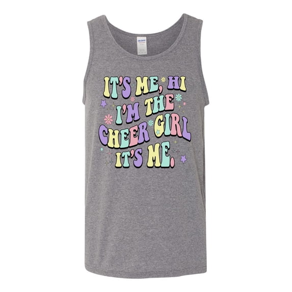 Wild Bobby Its Me I'm The Cheer Girl Men Tank Top