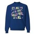 thumbnail image 1 of Wild Bobby Its Me I'm The Cheer Girl Unisex Crewneck Sweatshirt, 1 of 6