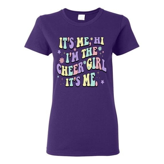 Wild Bobby Its Me I'm The Cheer Girl Women Graphic Tee