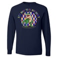 thumbnail image 1 of Wild Bobby Its Okay to Be Different | Dinosaur Autism Awareness Men Long Sleeve Shirt, 1 of 6