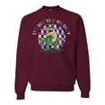 thumbnail image 1 of Wild Bobby Its Okay to Be Different | Dinosaur Autism Awareness Unisex Crewneck Sweatshirt, 1 of 6