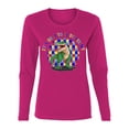 thumbnail image 1 of Wild Bobby Its Okay to Be Different | Dinosaur Autism Awareness Women Graphic Long Sleeve Tee, 1 of 5
