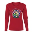 thumbnail image 1 of Wild Bobby Its Okay to Be Different | Dinosaur Autism Awareness Women Graphic Long Sleeve Tee, 1 of 5