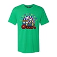 thumbnail image 1 of Wild Bobby Its Okay to Be Different | Train Autism Awareness Men Premium Tri Blend Tee, 1 of 5