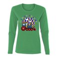 thumbnail image 1 of Wild Bobby Its Okay to Be Different | Train Autism Awareness Women Graphic Long Sleeve Tee, 1 of 5