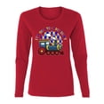 thumbnail image 1 of Wild Bobby Its Okay to Be Different | Train Autism Awareness Women Graphic Long Sleeve Tee, 1 of 5