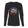 thumbnail image 1 of Wild Bobby Its Okay to Be Different | Train Autism Awareness Women Graphic Long Sleeve Tee, 1 of 5