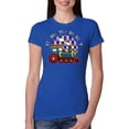 thumbnail image 1 of Wild Bobby Its Okay to Be Different | Train Autism Awareness Women Slim Fit Junior Tee, 1 of 6