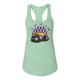 thumbnail image 1 of Wild Bobby Its Okay to Be Different | Truck Autism Awareness Women Racerback Tank Top, 1 of 5