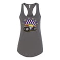 thumbnail image 1 of Wild Bobby Its Okay to Be Different | Truck Autism Awareness Women Racerback Tank Top, 1 of 5