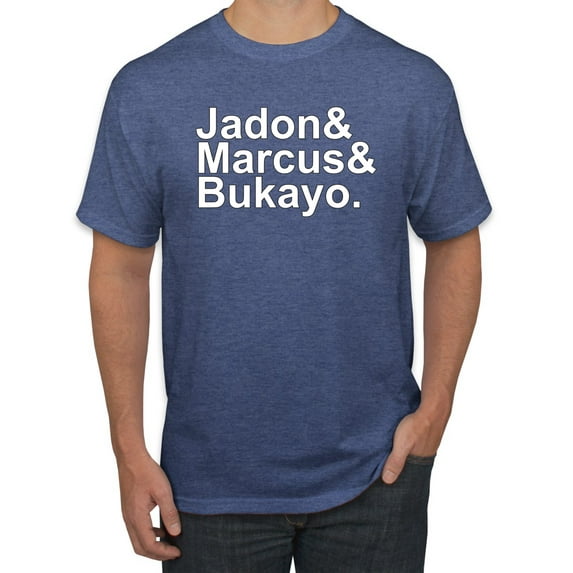 Wild Bobby, Jadon & Marcus & Bukayo, Sports, Men Graphic Tee, Vintage Heather Blue, Small