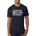 thumbnail image 1 of Wild Bobby, Jadon & Marcus & Bukayo, Sports, Men Premium Tri Blend Women, Vintage Navy, Medium, 1 of 5