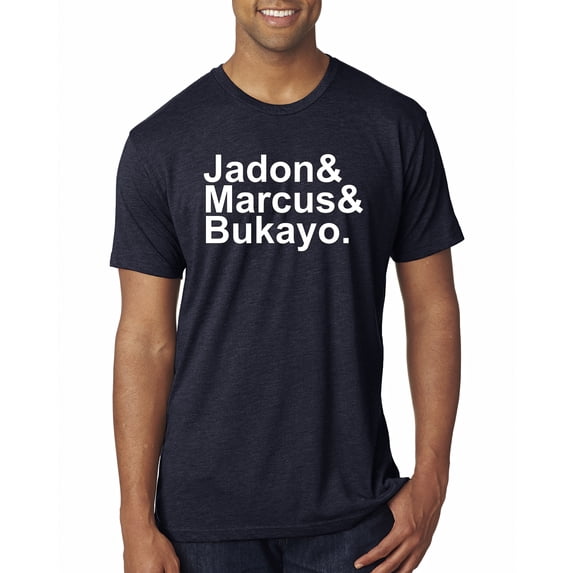 Wild Bobby, Jadon & Marcus & Bukayo, Sports, Men Premium Tri Blend Women, Vintage Navy, Medium