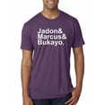 thumbnail image 1 of Wild Bobby, Jadon & Marcus & Bukayo, Sports, Men Premium Tri Blend Women, Vintage Purple, Medium, 1 of 5