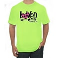 thumbnail image 1 of Wild Bobby, Jesus El Camino La Verdad La Vida Inspirational/Christian Men Graphic Tee, Safety Green, Large, 1 of 6