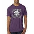 thumbnail image 1 of Wild Bobby, Jesus Is The Anchor Of My Life, Inspirational/Christian, Men Premium Tri Blend Tee, Vintage Purple, Medium, 1 of 4