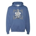 thumbnail image 1 of Wild Bobby, Jesus Is The Anchor Of My Life, Inspirational/Christian, Unisex Graphic Hoodie Sweatshirt, Vintage Heather Blue, X-Large, 1 of 4