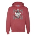 thumbnail image 1 of Wild Bobby, Jesus Is The Anchor Of My Life, Inspirational/Christian, Unisex Graphic Hoodie Sweatshirt, Vintage Heather Red, XX-Large, 1 of 4