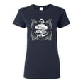 thumbnail image 1 of Wild Bobby, Jesus Is The Anchor Of My Life, Inspirational/Christian, Women Graphic Tee, Navy, 3X-Large, 1 of 4