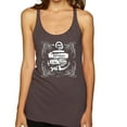 thumbnail image 1 of Wild Bobby, Jesus Is The Anchor Of My Life, Inspirational/Christian, Women Tri-Blend Racerback Tank Top, Brown, Small, 1 of 4