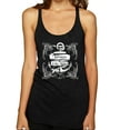 thumbnail image 1 of Wild Bobby, Jesus Is The Anchor Of My Life, Inspirational/Christian, Women Tri-Blend Racerback Tank Top, Vintage Black, Large, 1 of 4