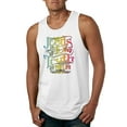 thumbnail image 1 of Wild Bobby, Jesus Is The Way John 14:6 Bible Verse, Inspirational/Christian, Men Graphic Tank Top, White, X-Large, 1 of 3