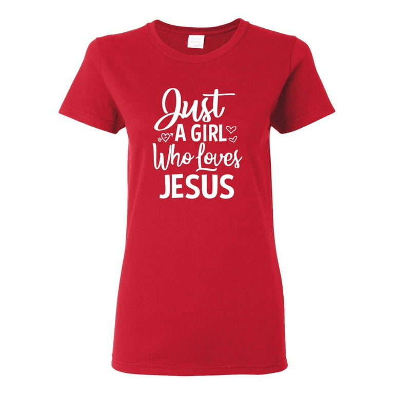 Love Her Just As A Christ Ladies T Shirt