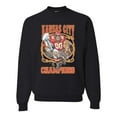 thumbnail image 1 of Wild Bobby, Kansas City 2020 World Champions KC Fantasy Football Fans ,Sports, Unisex Crewneck Graphic Sweatshirt, Black, Small, 1 of 4
