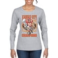 thumbnail image 1 of Wild Bobby, Kansas City 2020 World Champions KC Fantasy Football Fans ,Sports, Women Graphic Long Sleeve Tee, Heather Grey, Medium, 1 of 4