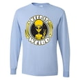 thumbnail image 1 of Wild Bobby Keep It Weird Alien Men Long Sleeve Shirt, 1 of 6