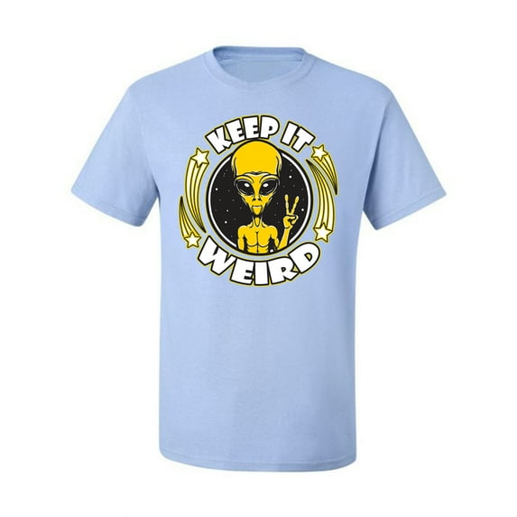 Wild Bobby Keep It Weird Alien Men Tee