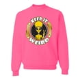 thumbnail image 1 of Wild Bobby Keep It Weird Alien Unisex Crewneck Sweatshirt, 1 of 6