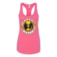 thumbnail image 1 of Wild Bobby Keep It Weird Alien Women Racerback Tank Top, 1 of 6