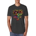 thumbnail image 1 of Wild Bobby, Keep It Wild Colorful Elephant Face Animal Lover Mens Premium Tri Blend T-Shirt, Vintage Black, Medium, 1 of 3
