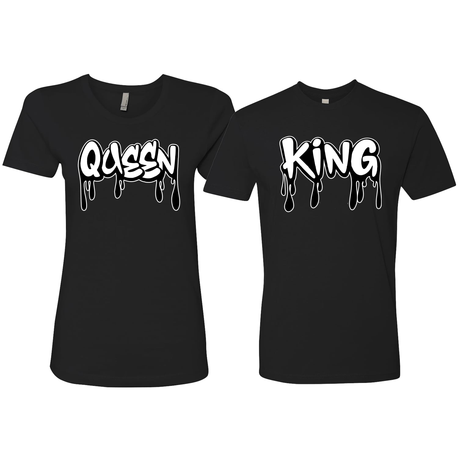 Wild Bobby, King and Queen His/Her Couples/ Best Friends Matching ...