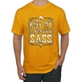 thumbnail image 1 of Wild Bobby, Kiss My Country Sass, Pop Culture, Men Graphic Tee, Gold, X-Large, 1 of 4