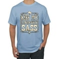 thumbnail image 1 of Wild Bobby, Kiss My Country Sass, Pop Culture, Men Graphic Tee, Light Blue, Small, 1 of 4
