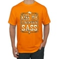 thumbnail image 1 of Wild Bobby, Kiss My Country Sass, Pop Culture, Men Graphic Tee, Orange, 4X-Large, 1 of 4