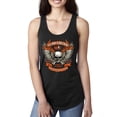 thumbnail image 1 of Wild Bobby, Lead Follow or Get The Hell Out Of The Way MC 1969 Motorcycle Pop Culture Ladies Racerback Tank Top, Black, Medium, 1 of 3