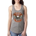 thumbnail image 1 of Wild Bobby, Lead Follow or Get The Hell Out Of The Way MC 1969 Motorcycle Pop Culture Ladies Racerback Tank Top, Heather Grey, X-Large, 1 of 3