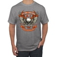 thumbnail image 1 of Wild Bobby, Lead Follow or Get The Hell Out Of The Way MC 1969 Motorcycle Pop Culture Men's Graphic T-Shirt, Heather Grey, 4XL, 1 of 3
