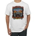 thumbnail image 1 of Wild Bobby, Lead Follow or Get The Hell Out Of The Way MC 1969 Motorcycle Pop Culture Men's Graphic T-Shirt, White, X-Large, 1 of 3