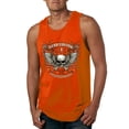 thumbnail image 1 of Wild Bobby, Lead Follow or Get The Hell Out Of The Way MC 1969 Motorcycle Pop Culture Mens Graphic Tank Top, Orange, Small, 1 of 3