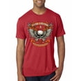 thumbnail image 1 of Wild Bobby, Lead Follow or Get The Hell Out Of The Way MC 1969 Motorcycle Pop Culture Mens Premium Tri Blend T-Shirt, Vintage Red, Large, 1 of 3