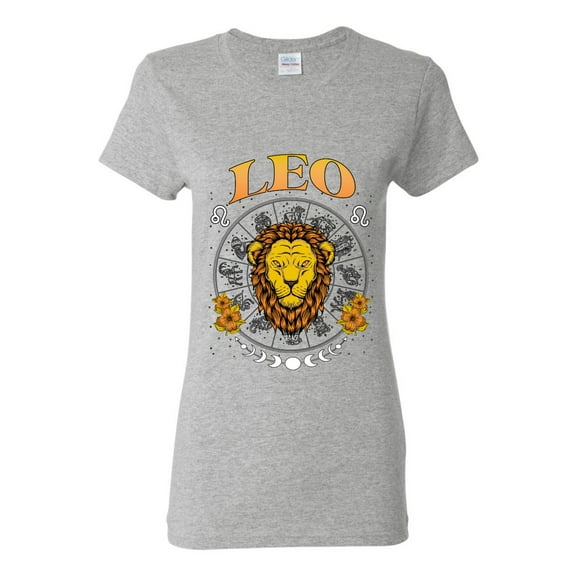 Wild Bobby Leo the Lion Fire Sign, July 22 August 22, Constellations Horoscope Zodiac Birthday Birth Month Stone Gift for Men Women Graphic Tee