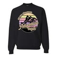 thumbnail image 1 of Wild Bobby Let Our Classroom Adventure Begin Mountain Sunset Light Colors Pop Culture Unisex Crewneck Sweatshirt, Black, X-Large, 1 of 6