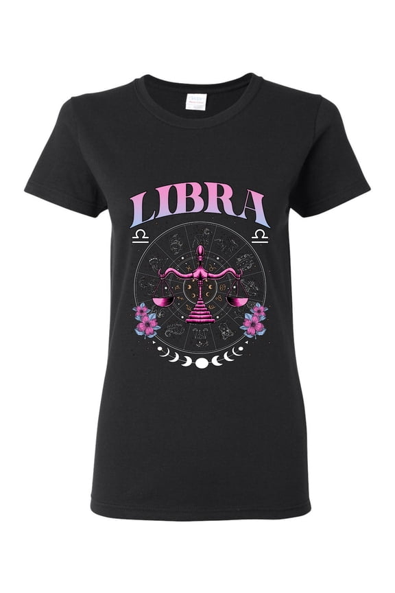 Libra the Scales Air Sign, September 22 October 23, Constellations Horoscope Zodiac Birthday Birth Month Stone Gift for Men Women Graphic Tee