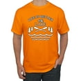 thumbnail image 1 of Wild Bobby, Life Is Better At The Lake, Men Graphic Tee, Orange, 3X-Large, 1 of 4